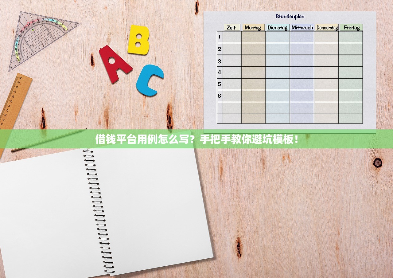 借钱平台用例怎么写?手把手教你避坑模板! 借钱平台用例怎么写?手把手教你避坑模板!