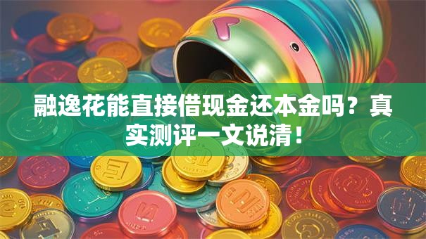 融逸花能直接借现金还本金吗？真实测评一文说清！