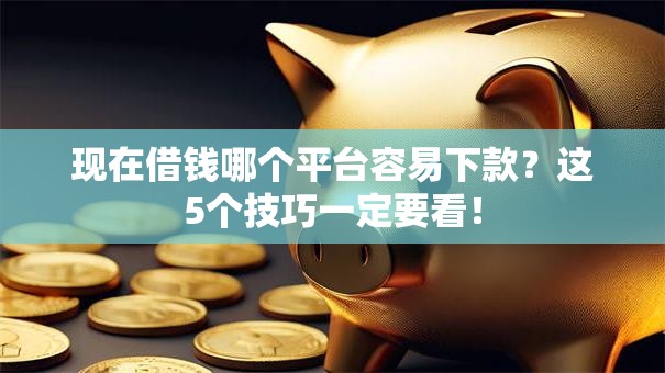 现在借钱哪个平台容易下款？这5个技巧一定要看！