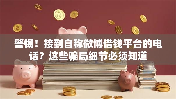 警惕！接到自称微博借钱平台的电话？这些骗局细节必须知道