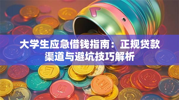 大学生应急借钱指南：正规贷款渠道与避坑技巧解析