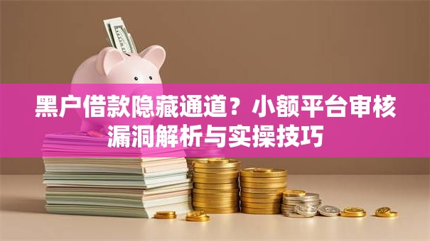 黑户借款隐藏通道?小额平台审核漏洞解析与实操技巧 黑户借款隐藏通道?小额平台审核漏洞解析与实操技巧