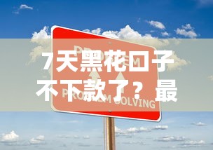 7天黑花口子不下款了？最新解决方案与避坑指南