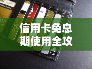 信用卡免息期使用全攻略：贷款人群必看的省钱技巧