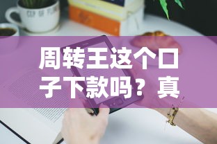 周转王这个口子下款吗？真实审核流程和用户实测分析