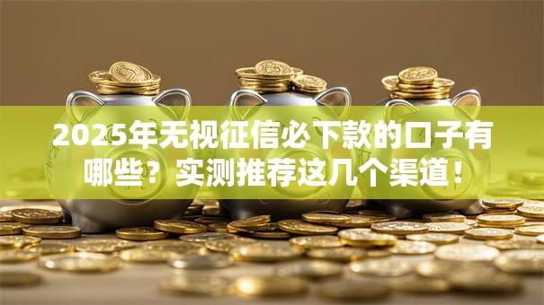 2025年无视征信必下款的口子有哪些？实测推荐这几个渠道！
