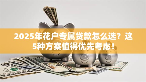 2025年花户专属贷款怎么选?这5种方案值得优先考虑! 2025年花户专属贷款怎么选?这5种方案值得优先考虑!
