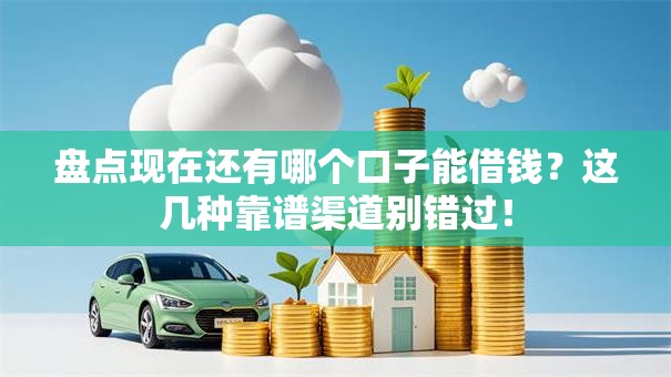 盘点现在还有哪个口子能借钱？这几种靠谱渠道别错过！