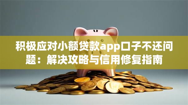 积极应对小额贷款app口子不还问题：解决攻略与信用修复指南