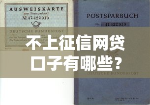 不上征信网贷口子有哪些?如何选择靠谱平台与规避风险指南 不上征信网贷口子有哪些?如何选择靠谱平台与规避风险指南