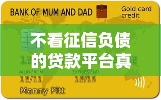 不看征信负债的贷款平台真的能100%下款吗？深度剖析背后逻辑