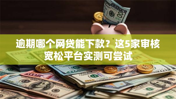逾期哪个网贷能下款？这5家审核宽松平台实测可尝试