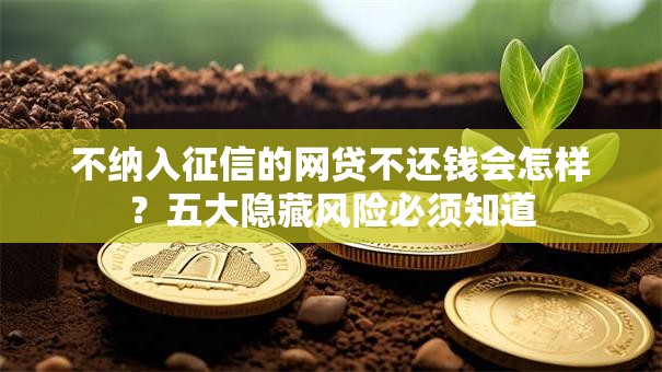 不纳入征信的网贷不还钱会怎样？五大隐藏风险必须知道