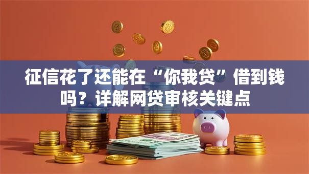 征信花了还能在“你我贷”借到钱吗？详解网贷审核关键点