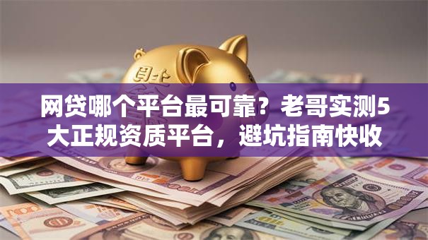 网贷哪个平台最可靠？老哥实测5大正规资质平台，避坑指南快收藏！