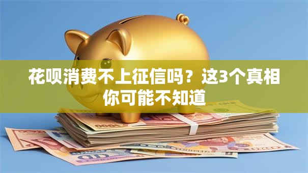 花呗消费不上征信吗?这3个真相你可能不知道 花呗消费不上征信吗?这3个真相你可能不知道
