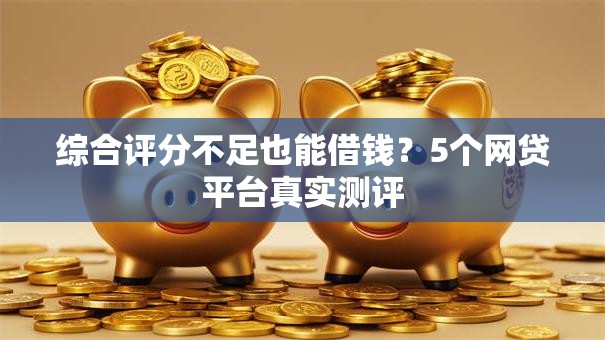 综合评分不足也能借钱？5个网贷平台真实测评