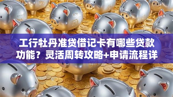 工行牡丹准贷借记卡有哪些贷款功能？灵活周转攻略+申请流程详解