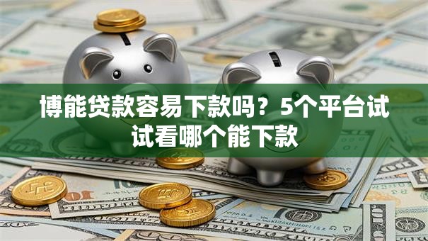 博能贷款容易下款吗?5个平台试试看哪个能下款 博能贷款容易下款吗?5个平台试试看哪个能下款