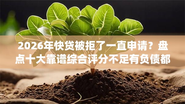 2026年快贷被拒了一直申请？盘点十大靠谱综合评分不足有负债都能下款app