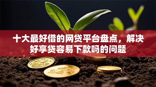 十大最好借的网贷平台盘点，解决好享贷容易下款吗的问题