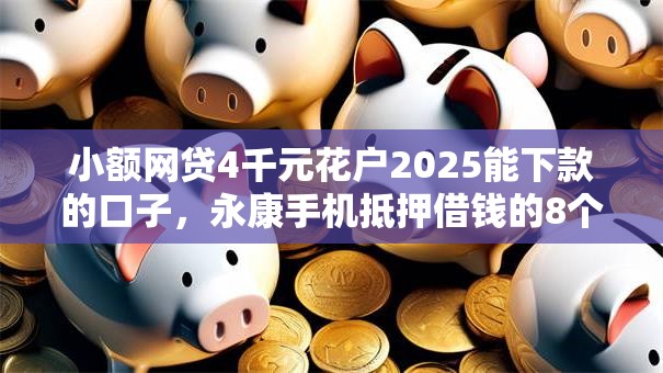小额网贷4千元花户2025能下款的口子,永康手机抵押借钱的8个平台介绍 小额网贷4千元花户2025能下款的口子,永康手机抵押借钱的8个平台介绍