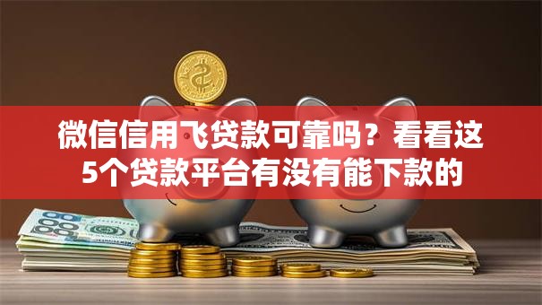 微信信用飞贷款可靠吗?看看这5个贷款平台有没有能下款的 微信信用飞贷款可靠吗?看看这5个贷款平台有没有能下款的