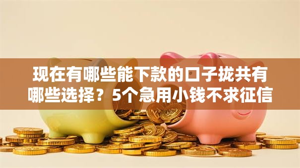 现在有哪些能下款的口子拢共有哪些选择?5个急用小钱不求征信流水轻松贷的平台详解 现在有哪些能下款的口子拢共有哪些选择?5个急用小钱不求征信流水轻松贷的平台详解