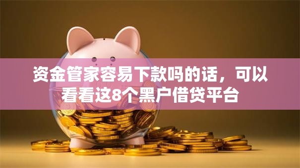 资金管家容易下款吗的话,可以看看这8个黑户借贷平台 资金管家容易下款吗的话,可以看看这8个黑户借贷平台