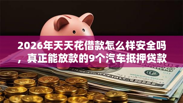 2026年天天花借款怎么样安全吗，真正能放款的9个汽车抵押贷款平台推荐
