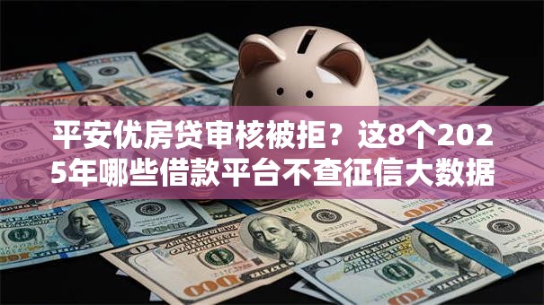 平安优房贷审核被拒？这8个2025年哪些借款平台不查征信大数据值得一试