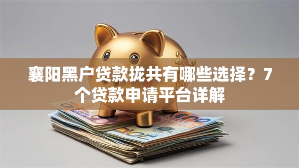 襄阳黑户贷款拢共有哪些选择？7个贷款申请平台详解