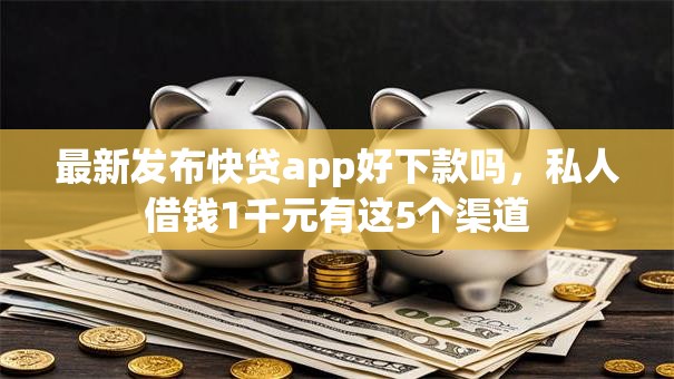 最新发布快贷app好下款吗，私人借钱1千元有这5个渠道