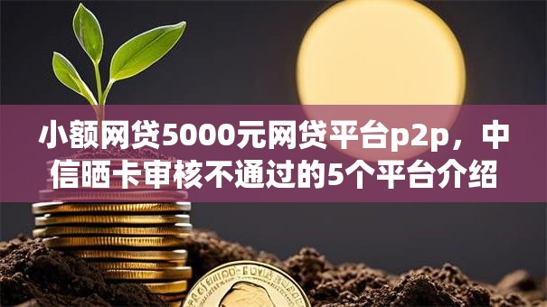 小额网贷5000元网贷平台p2p，中信晒卡审核不通过的5个平台介绍
