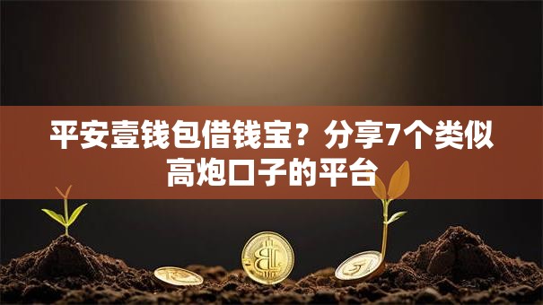 平安壹钱包借钱宝？分享7个类似高炮口子的平台