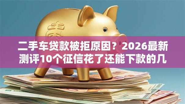 二手车贷款被拒原因？2026最新测评10个征信花了还能下款的几千小额度平台