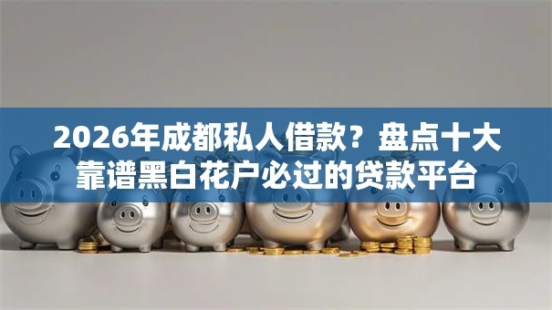 2026年成都私人借款？盘点十大靠谱黑白花户必过的贷款平台