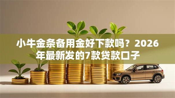 小牛金条备用金好下款吗?2026年最新发的7款贷款口子 小牛金条备用金好下款吗?2026年最新发的7款贷款口子