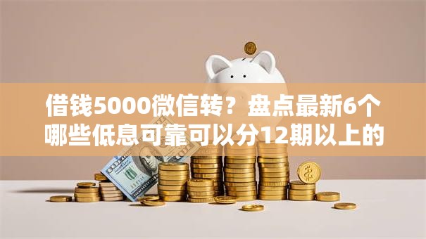 借钱5000微信转？盘点最新6个哪些低息可靠可以分12期以上的借款平台