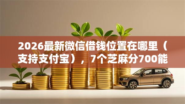 2026最新微信借钱位置在哪里（支持支付宝），7个芝麻分700能秒下的平台无私分享