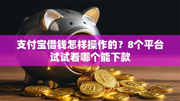 支付宝借钱怎样操作的?8个平台试试看哪个能下款 支付宝借钱怎样操作的?8个平台试试看哪个能下款