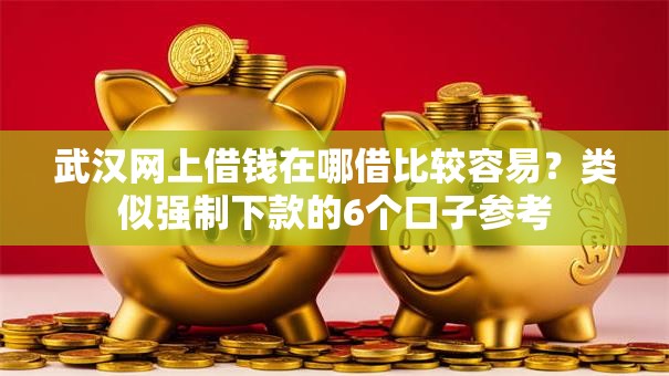 武汉网上借钱在哪借比较容易？类似强制下款的6个口子参考