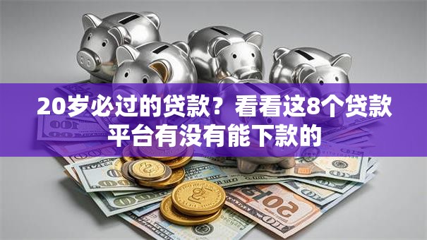 20岁必过的贷款？看看这8个贷款平台有没有能下款的