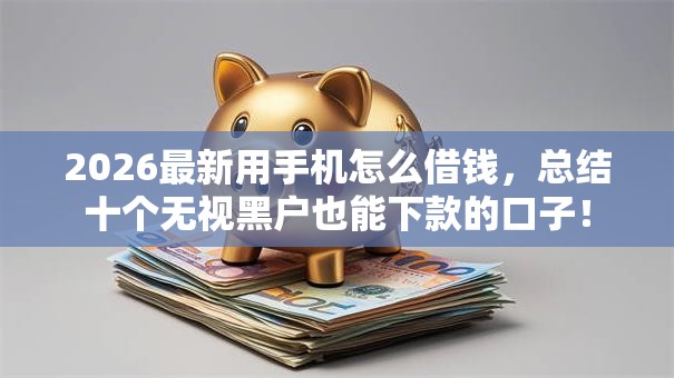 2026最新用手机怎么借钱,总结十个无视黑户也能下款的口子! 2026最新用手机怎么借钱,总结十个无视黑户也能下款的口子!
