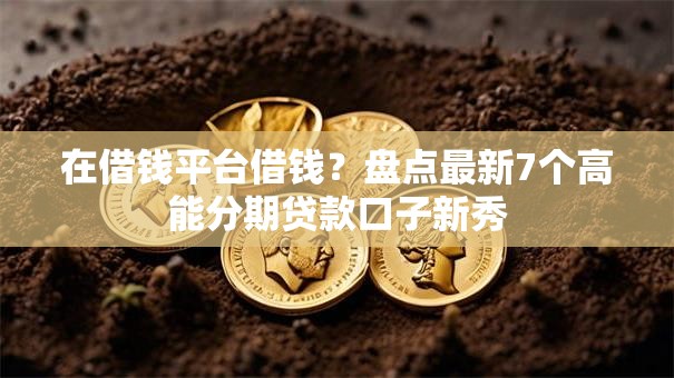 在借钱平台借钱？盘点最新7个高能分期贷款口子新秀
