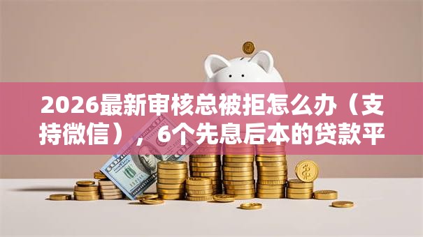 2026最新审核总被拒怎么办(支持微信),6个先息后本的贷款平台无私分享 2026最新审核总被拒怎么办(支持微信),6个先息后本的贷款平台无私分享