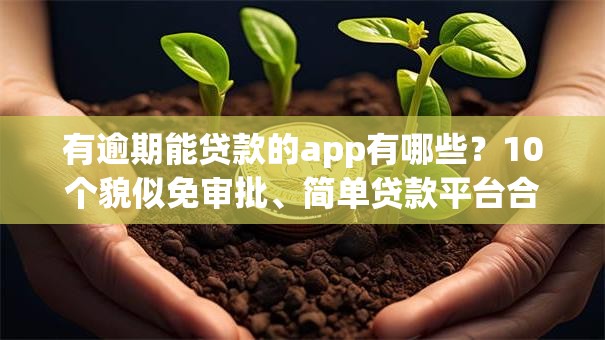 有逾期能贷款的app有哪些？10个貌似免审批、简单贷款平台合集