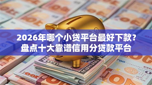 2026年哪个小贷平台最好下款？盘点十大靠谱信用分贷款平台