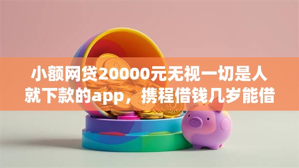 小额网贷20000元无视一切是人就下款的app，携程借钱几岁能借钱啊的5个平台介绍