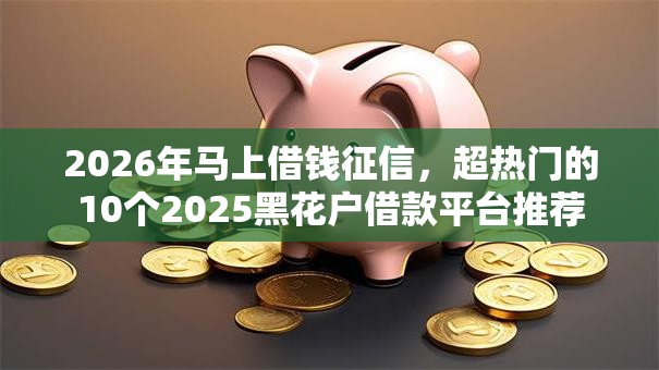 2026年马上借钱征信,超热门的10个2025黑花户借款平台推荐 2026年马上借钱征信,超热门的10个2025黑花户借款平台推荐